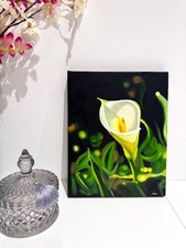 Calla Lilie Ölgemälde auf