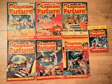 COMICS / 7 x Captain Future / Comic Hefte CAPTAIN FUTURE Taschenbuch