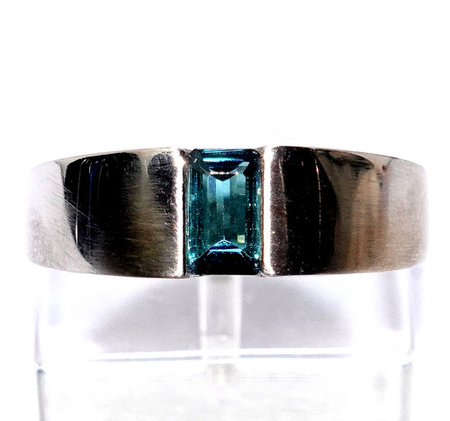 Ring gold turmalin petrol - ring,
