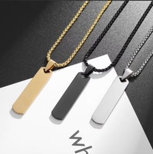Edelstahl Männer Halskette