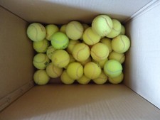 Hundespielzeug o.ä.Basteln -50 ältere Tennisbälle verschiedene Marken - bespielt