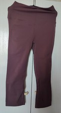 Tchibo active Sporthose Gymnastikhose 7/8 lang Gr. S  Bordeaux Kaum  getragen