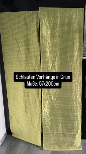 Vorhänge grün 2 stück - in,