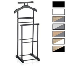 Herrendiener Kleider Stange mit Ablage Kleiderständer Stummer Diener Butler