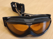 Skibrille UVEX Sonic supravision Double Lens anti Fog schwarz