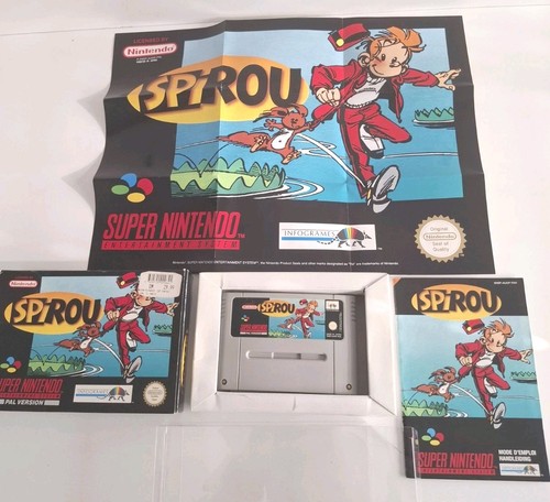 Spirou inkl poster - poster, super