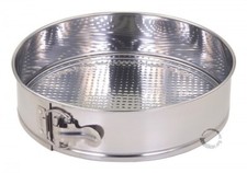 EDELSTAHL SPRINGFORM rostfrei Backform rund Kuchenform Tortenring Käsekuchen