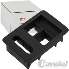 RAHMENVERKLEIDUNG BLENDE FENSTERSCHALTER VORN LINKS SCHWARZ für VW LUPO POLO 6N2