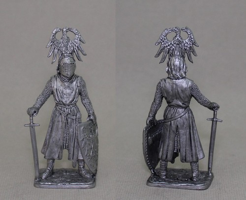Zinnfigur ritter mit schwert - ritter,