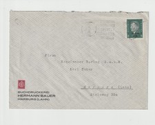 DR -Firmen -Brief "Buchdruckerei Hermann Bauer MARBURG" v. 1930