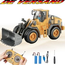 Baufahrzeug RC Bagger Ferngesteuert mit Schaufel Licht & Sound Spielzeug Kinder