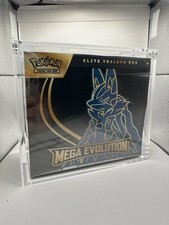 Acryl case für Pokémon Top Elite Trainer Box ETB Magnetisch Direkt aufgebaut 