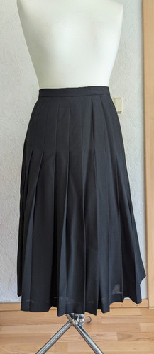 Ddr damen falten rock - ddr, schwarz