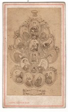 Fotomontage Porträts einer