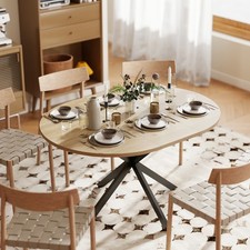 HOMCOM Esstisch ausziehbar