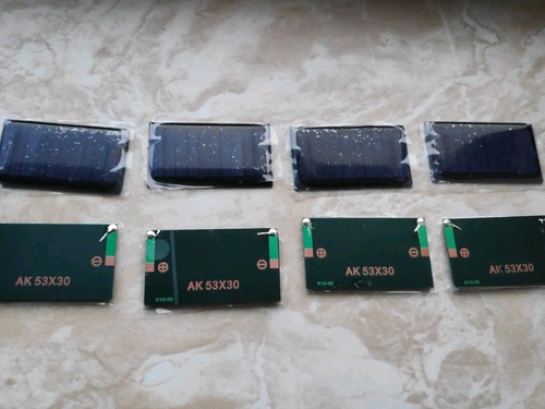 Stück mini solar panel 5v - 8,