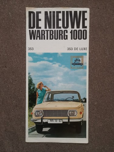 Prospekt datenblatt wartburg - datenblatt,