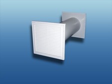 Zuluft-Mauerkasten Wanddurchführung KZM