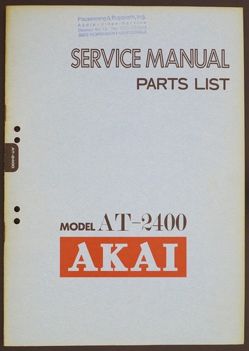 Original akai 2400 - akai, at-2400