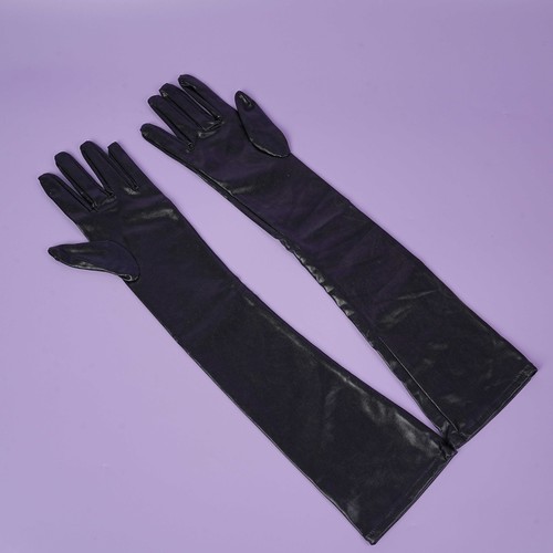 Long patent leather coated - long,