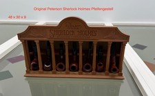 Originales Peterson Sherlock Holmes Pfeifenständer mit 6 hochwertigen Pfeifen