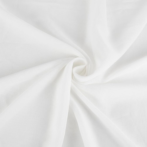 Chiffon stoff weiß - stoff, 5m