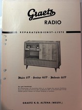 GRAETZ Radio Musica 617
