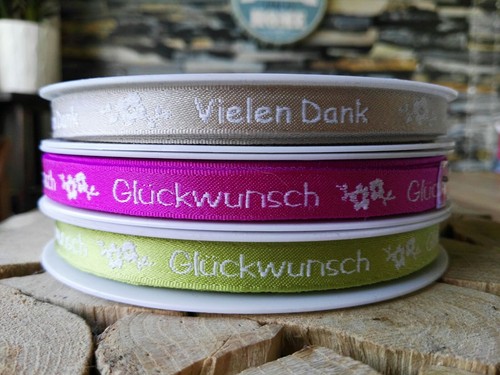 Spruch band stoffband - spruch,