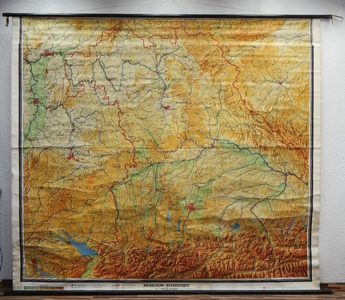 Lehrtafel schulwandkarte - lehrtafel,