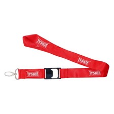 Tyskie Bier Schlüsselanhänger Schlüsselband Lanyard Flaschenöffner