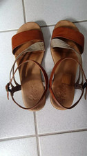 Getragene Sandale braun Gr. 40 , gebraucht, Sammler, Liebhaber Rieker