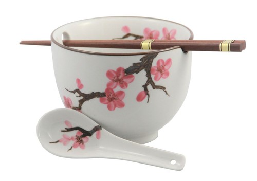 Sakura soba bowl löffel - ],