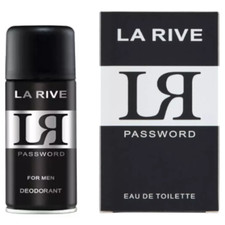 (1L/48,80€) La Rive Password  75ml EDT + La Rive Password Deo 150 ml