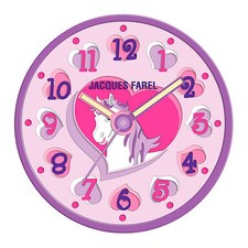 Jacques Farel Kinder Wanduhr