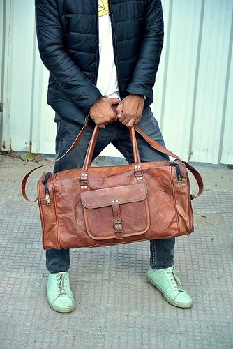 Handgefertigte reisetasche aus - reisetasche,