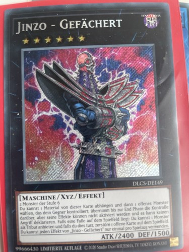 Jinzo gefächert secret rare - jinzo,