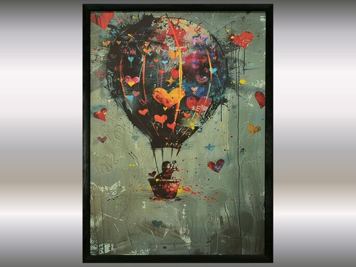 Leinwandbild moderne kunst - leinwandbild,
