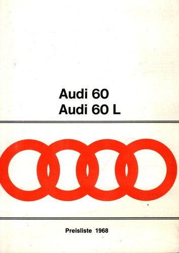 Preisliste audi l von - audi,