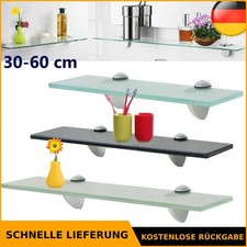 Glasablage Glasboden Wandregal