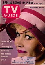 1961 TV Guide November 4 -