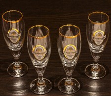 4x kleines Bierglas