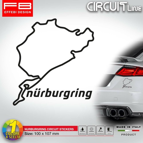 Aufkleber stickers nurburgring - stickers,