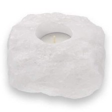 Bergkristall Teelichthalter13