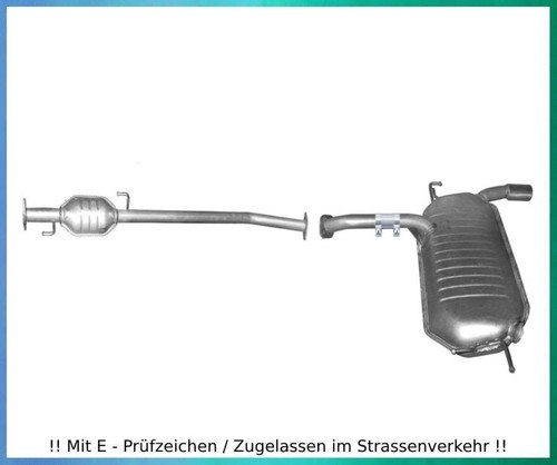 Auspuffanlage kia sportage - sportage, 2.0