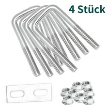 4x U-Bügel 800kg Zurrbügel