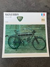 MOTORRAD STECKKARTE Sammlung ATLAS MAGNAT DEBON 400 CM³ 4 PS