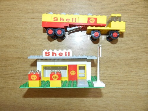 Lego shell tankstelle - lego,