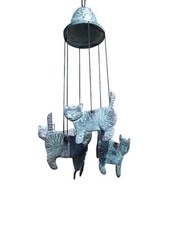 Bronzefigur Windspiel