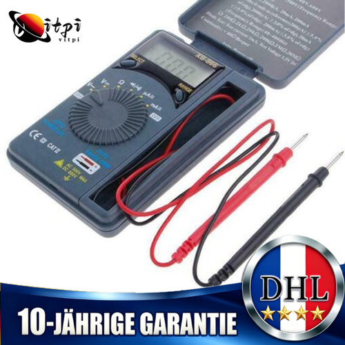 Xb866 mini multimeter pocket - mini,