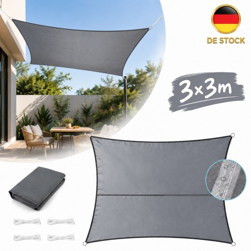 Sonnensegel quadratisch 3x3m - sonnensegel,